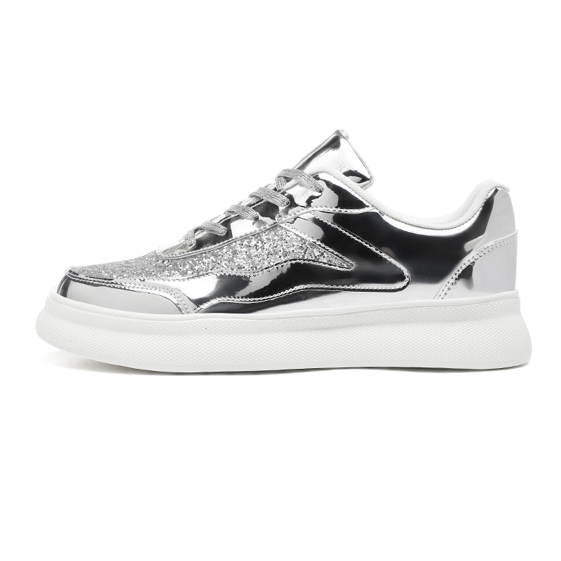 JANECO Антискользящие износостойкие низкие скейтерские кроссовки унисекс серебристые, цвет Silver
JANECO Антискользящие износостойкие низкие скейтерские кроссовки унисекс серебристые, цвет Silver