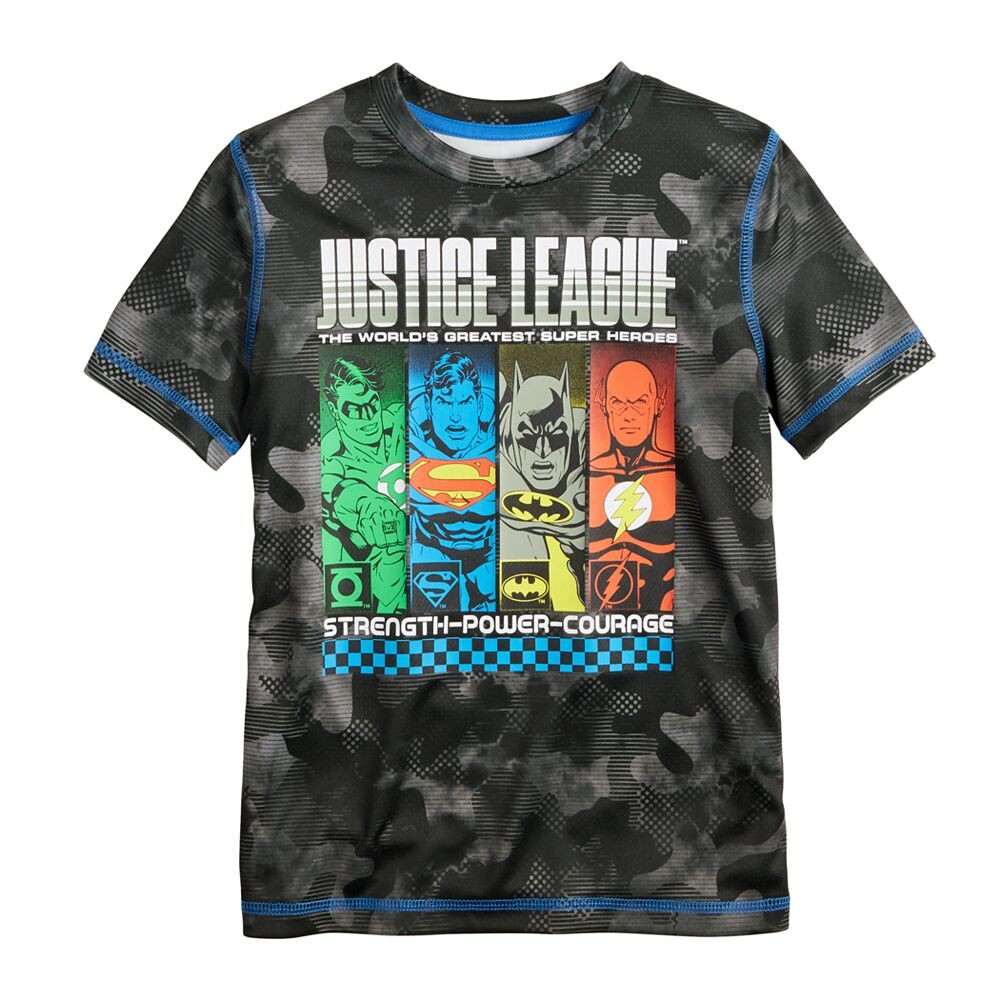 Активная футболка Jumping Beans Justice League с короткими рукавами для мальчиков 4–12 лет, черный
Активная футболка Jumping Beans Justice League с короткими рукавами для мальчиков 4–12 лет, черный