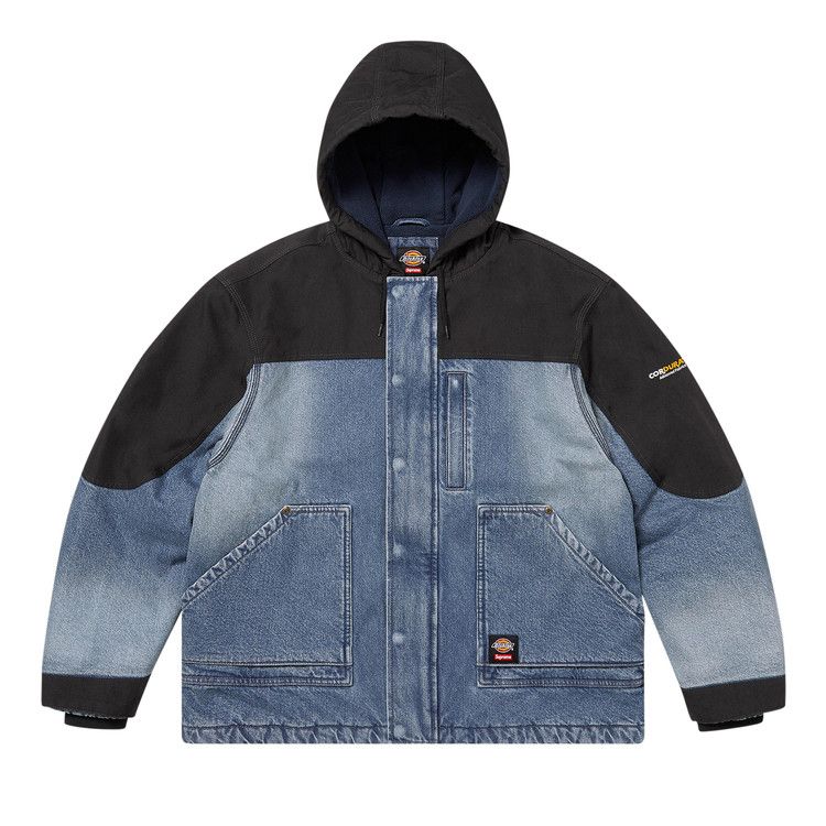 Куртка Supreme x Dickies Cordura Hooded Work Jacket, Denim
Куртка Supreme x Dickies Cordura Hooded Work Jacket, Denim