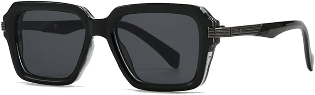 Мужские солнцезащитные очки в стиле ретро с двухцветной оправой и заклепками, женские градиентные очки с защитой от УФ-излучения UV400, модные панк-солнцезащитные очки SZVVBKK, Black Gun Grey
Мужские солнцезащитные очки в стиле ретро с двухцветной оправой и заклепками, женские градиентные очки с защитой от УФ-излучения UV400, модные панк-солнцезащитные очки SZVVBKK, Black Gun Grey