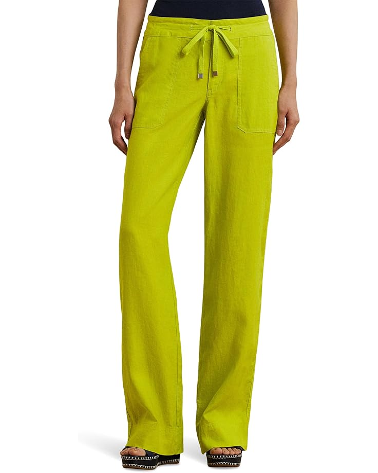 Брюки Lauren Ralph Lauren Linen Wide-Leg Pants, цвет Lime Chartreuse
Брюки Lauren Ralph Lauren Linen Wide-Leg Pants, цвет Lime Chartreuse