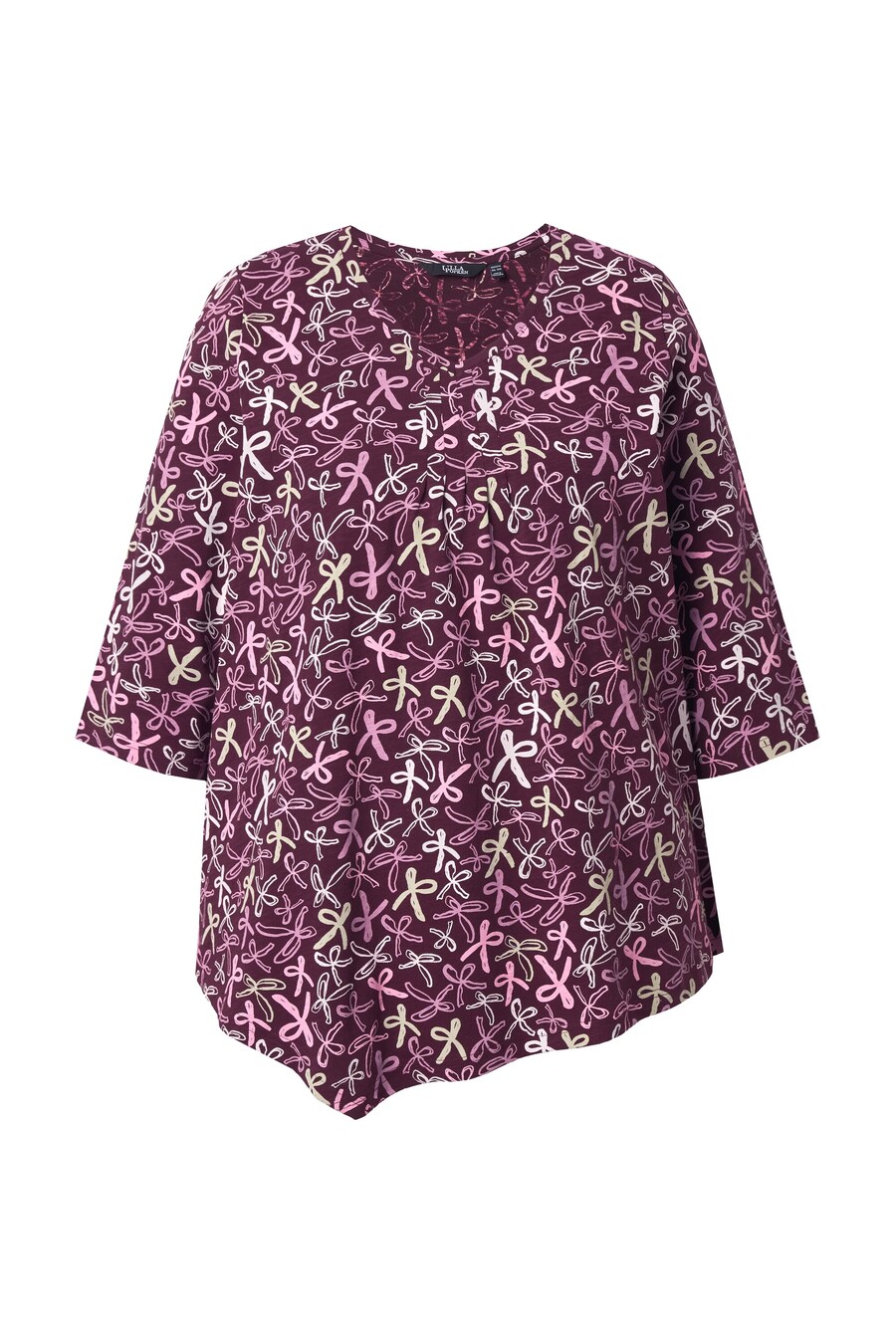 Рубашка Ulla Popken, Plum
Рубашка Ulla Popken, Plum