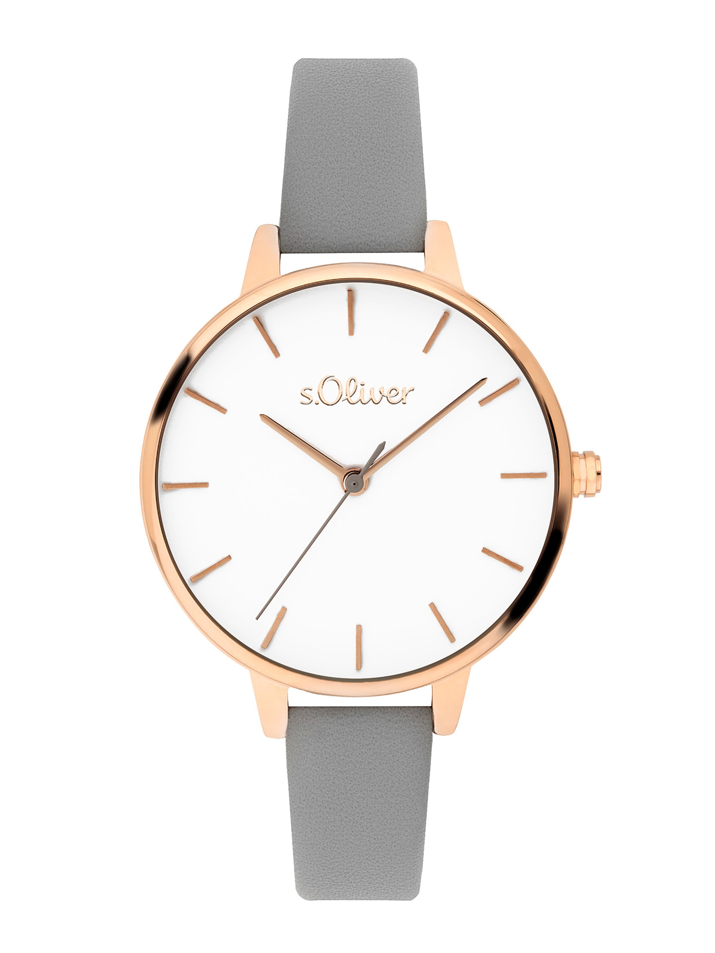 s.Oliver Аналоговые часы в сером цвете
s.Oliver Аналоговые часы в сером цвете
