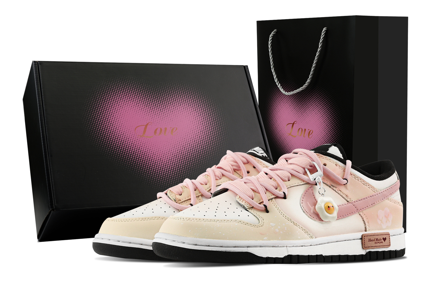 Nike Данк Крими Черри Блоссом, противоскользящие устойчивые к истиранию скейтерские кроссовки с коробкой в виде сердца, низкие, унисекс, розовые, цвет Pink
Nike Данк Крими Черри Блоссом, противоскользящие устойчивые к истиранию скейтерские кроссовки с коробкой в виде сердца, низкие, унисекс, розовые, цвет Pink