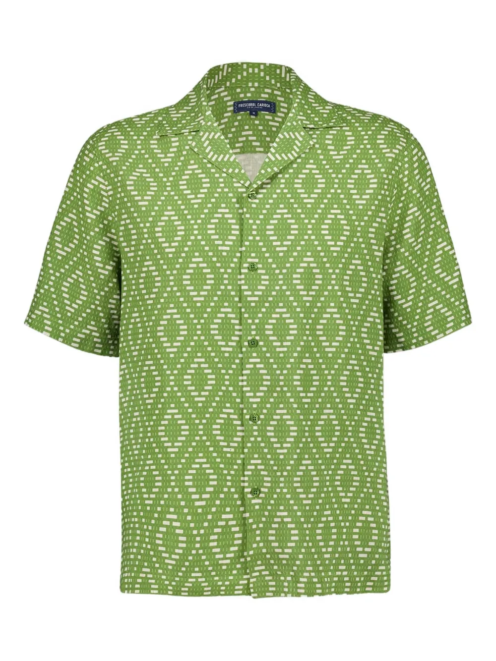 Рубашка Roberto с короткими рукавами Frescobol Carioca, зеленый
Рубашка Roberto с короткими рукавами Frescobol Carioca, зеленый