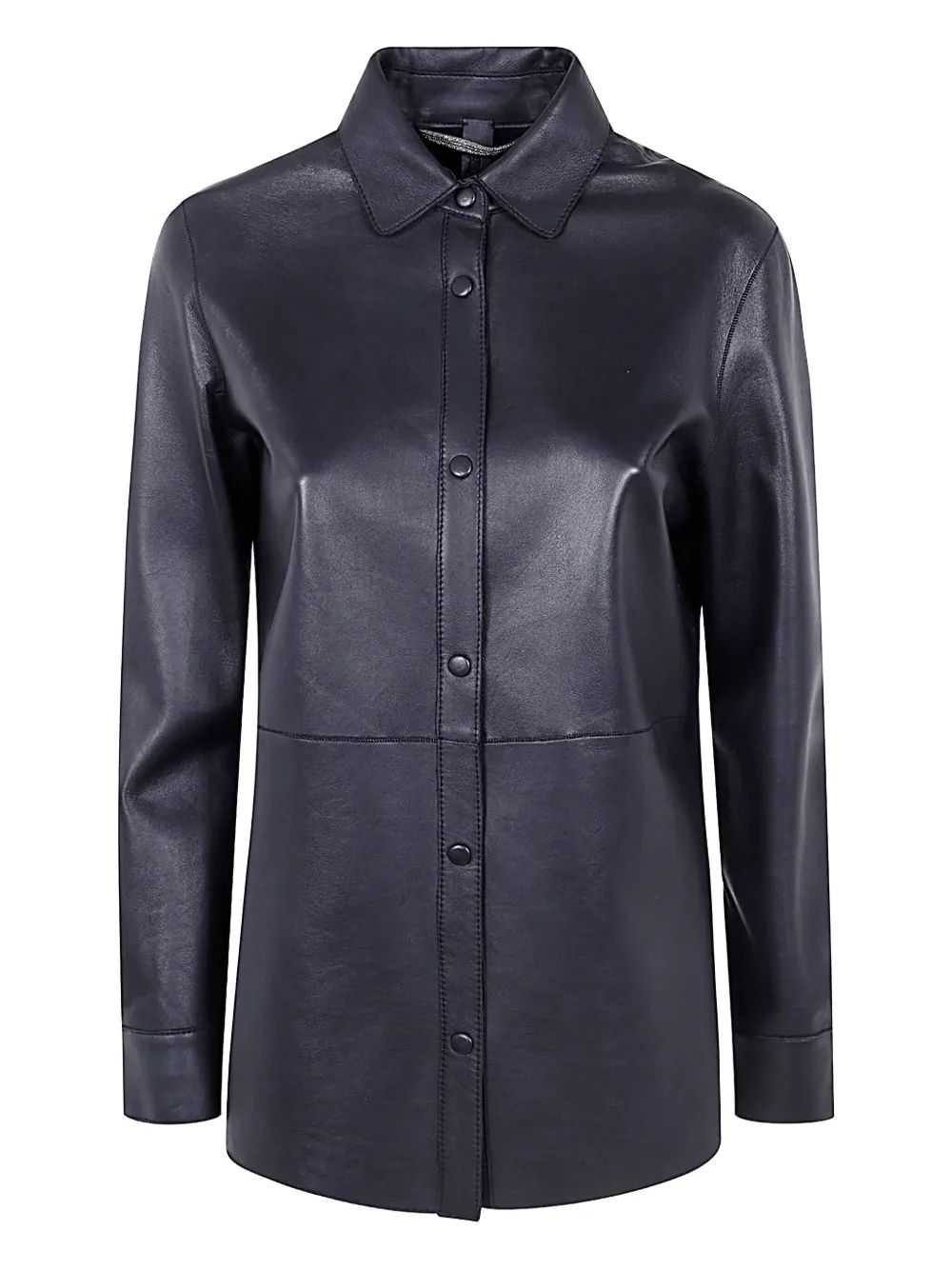 Кожаная рубашка The Jackie Leathers, синий
Кожаная рубашка The Jackie Leathers, синий