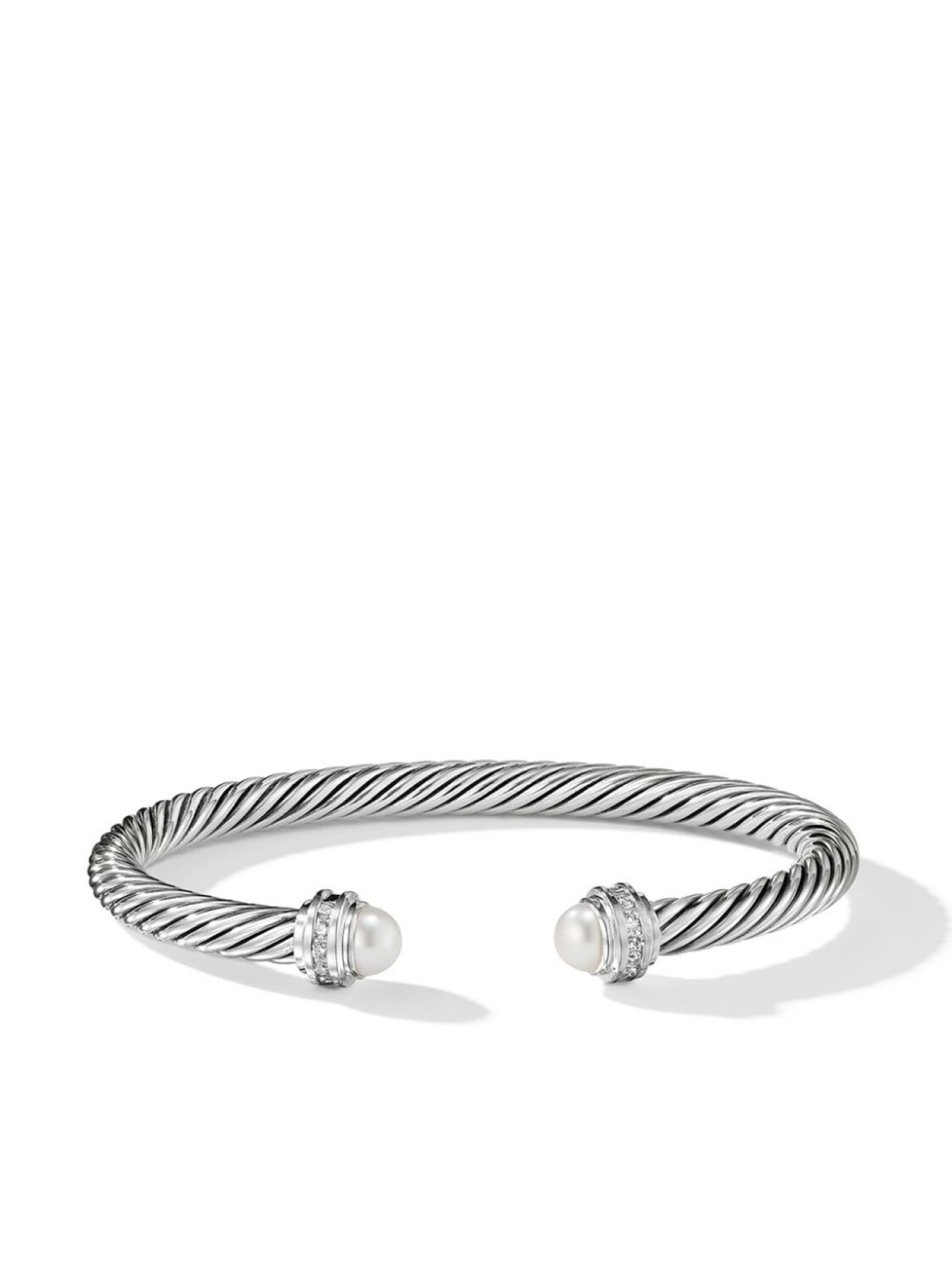 Серебряный браслет Cable Classics с жемчугом и бриллиантами David Yurman
Серебряный браслет Cable Classics с жемчугом и бриллиантами David Yurman