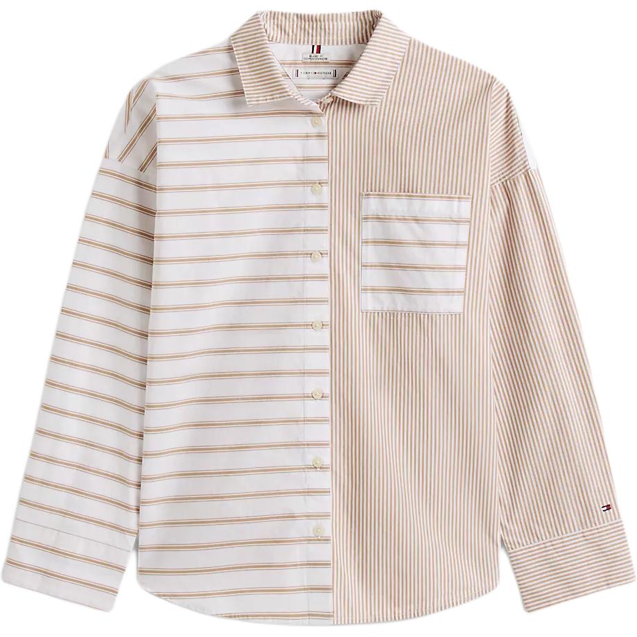Tommy Hilfiger Женская рубашка цвета хаки
Tommy Hilfiger Женская рубашка цвета хаки
