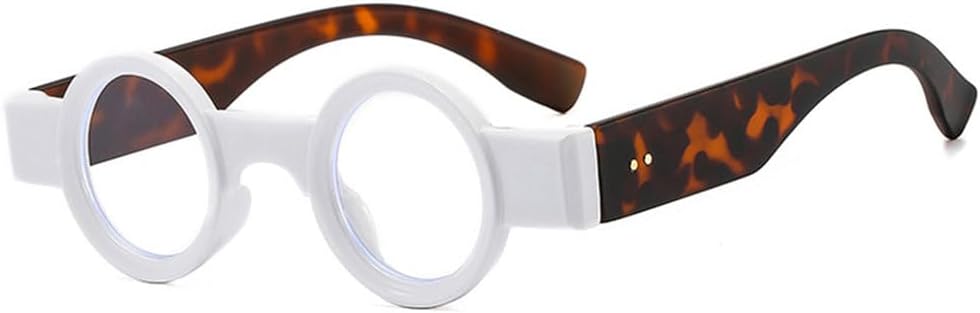 Модные маленькие круглые солнцезащитные очки для женщин в стиле ретро с прозрачными линзами цвета океана, солнцезащитные очки UV400 для мужчин, трендовые панк-очки с заклепками HHZZYVY, White Leopard Clear
Модные маленькие круглые солнцезащитные очки для женщин в стиле ретро с прозрачными линзами цвета океана, солнцезащитные очки UV400 для мужчин, трендовые панк-очки с заклепками HHZZYVY, White Leopard Clear