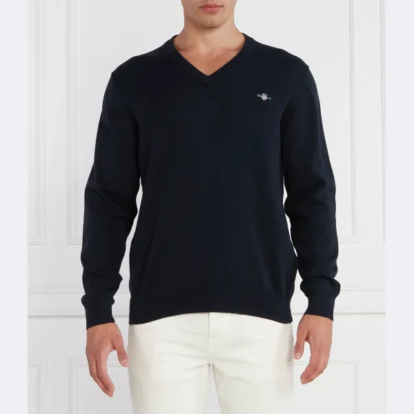 Свитер обычного кроя Gant, синий 
Свитер обычного кроя Gant, синий