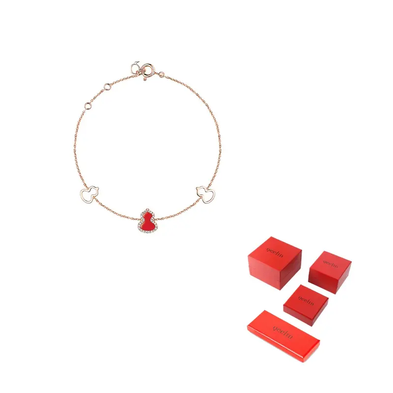Qeelin Браслет Wulu 18K Rose Gold для женщин красный
Qeelin Браслет Wulu 18K Rose Gold для женщин красный