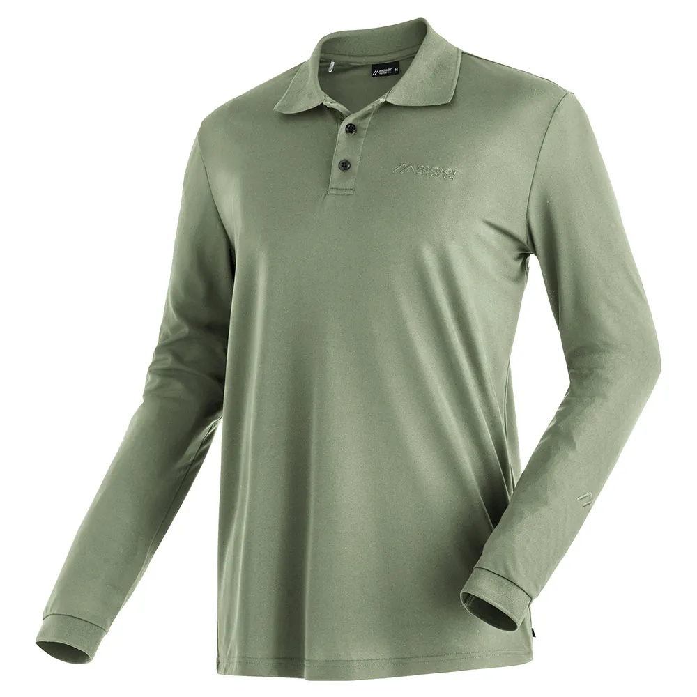Поло с длинным рукавом Maier Sports Ulrich, зеленый
Поло с длинным рукавом Maier Sports Ulrich, зеленый
