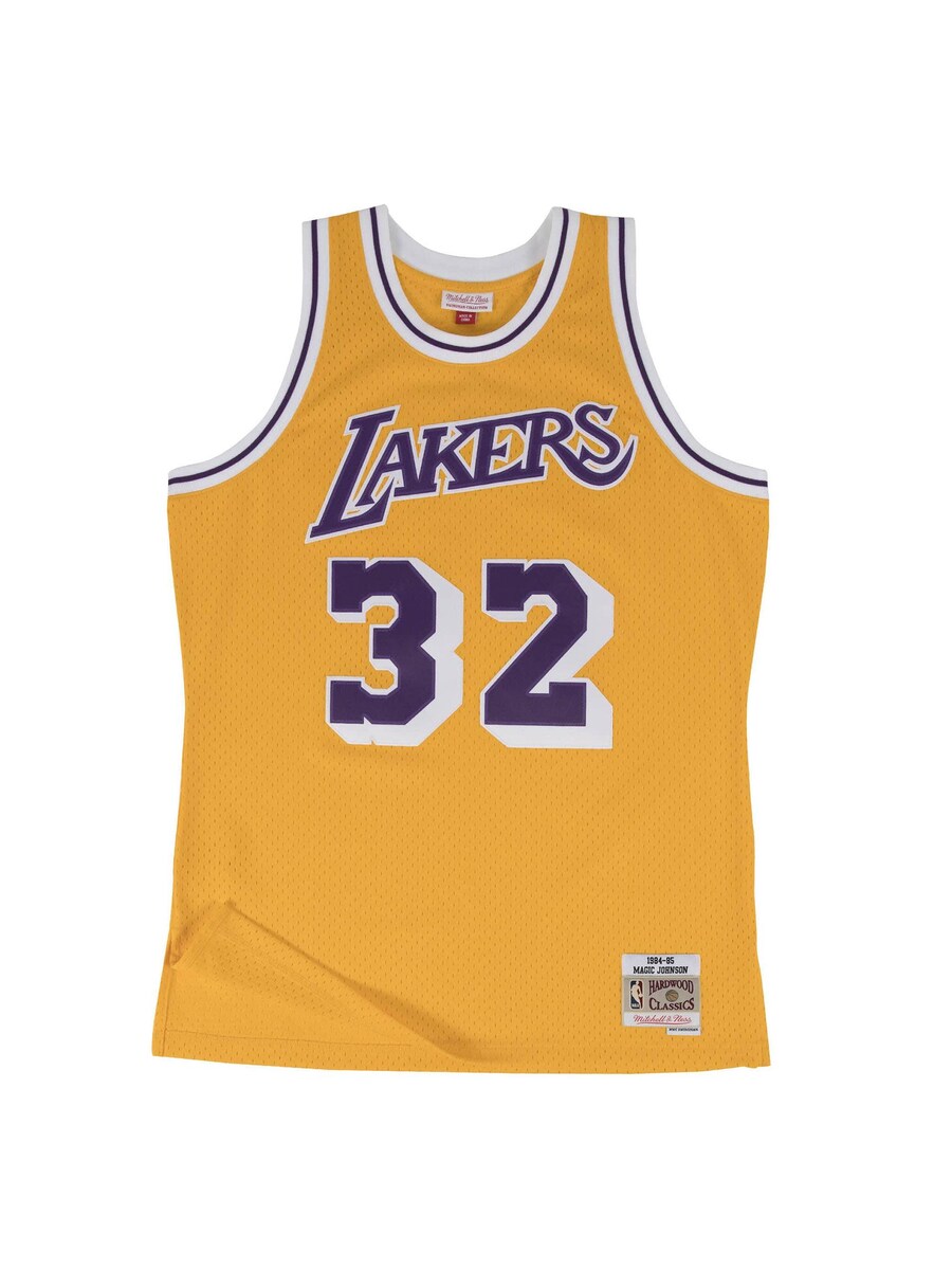 Джерси Mitchell & Ness Los Angeles Lakers 1984-85 Magic Johnson, желтый
Джерси Mitchell & Ness Los Angeles Lakers 1984-85 Magic Johnson, желтый