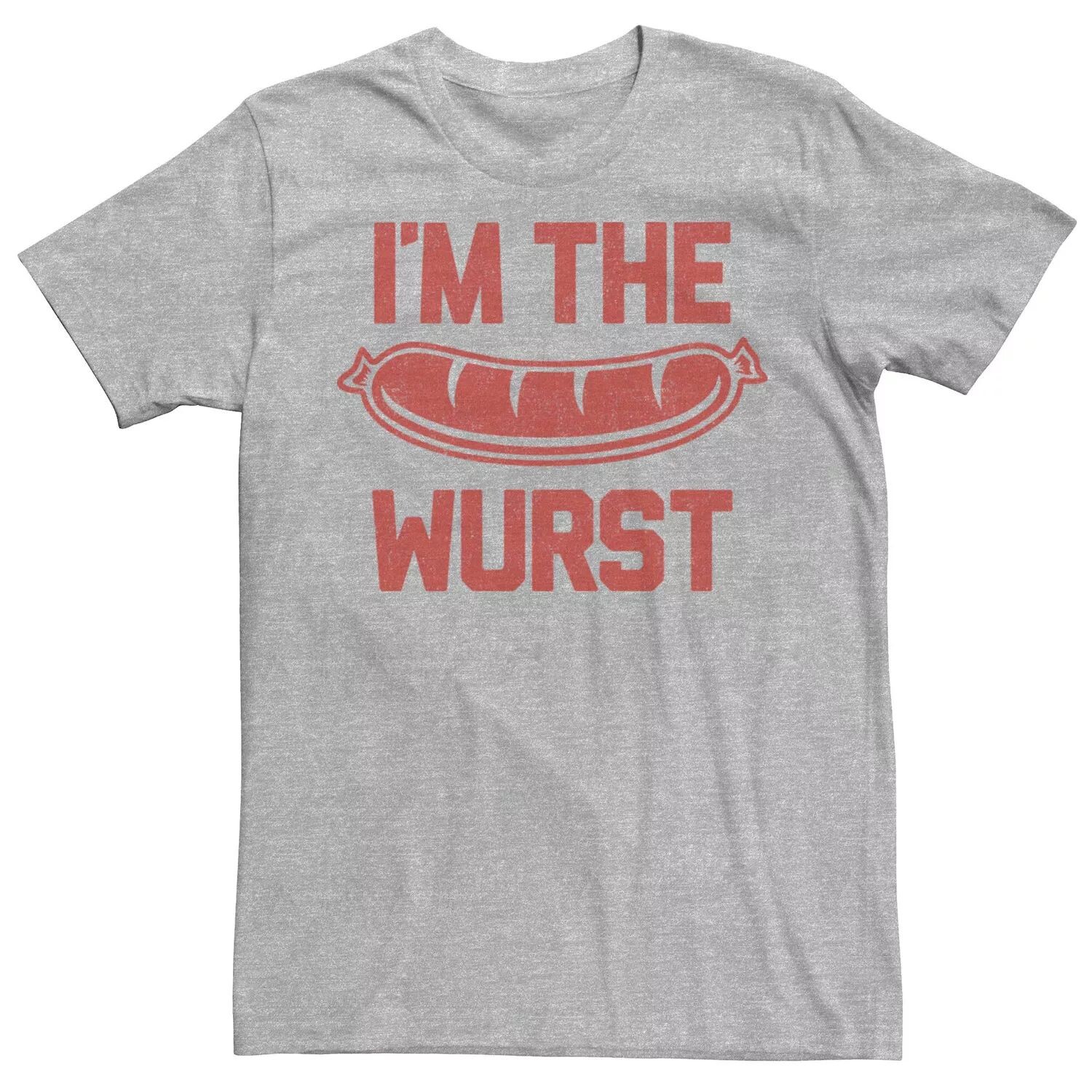 Мужская футболка I'm The Wurst Bratwurst Licensed Character
Мужская футболка I'm The Wurst Bratwurst Licensed Character
