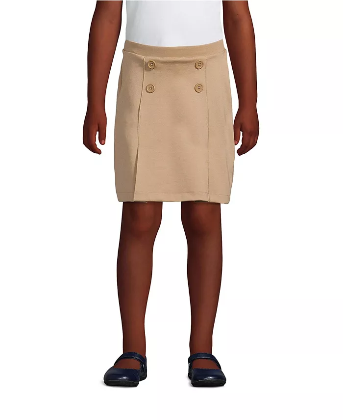 Школьная форма для девочек: плиссированная юбка-шорты с пуговицами до колен Lands' End, коричневый/бежевый
Школьная форма для девочек: плиссированная юбка-шорты с пуговицами до колен Lands' End, коричневый/бежевый