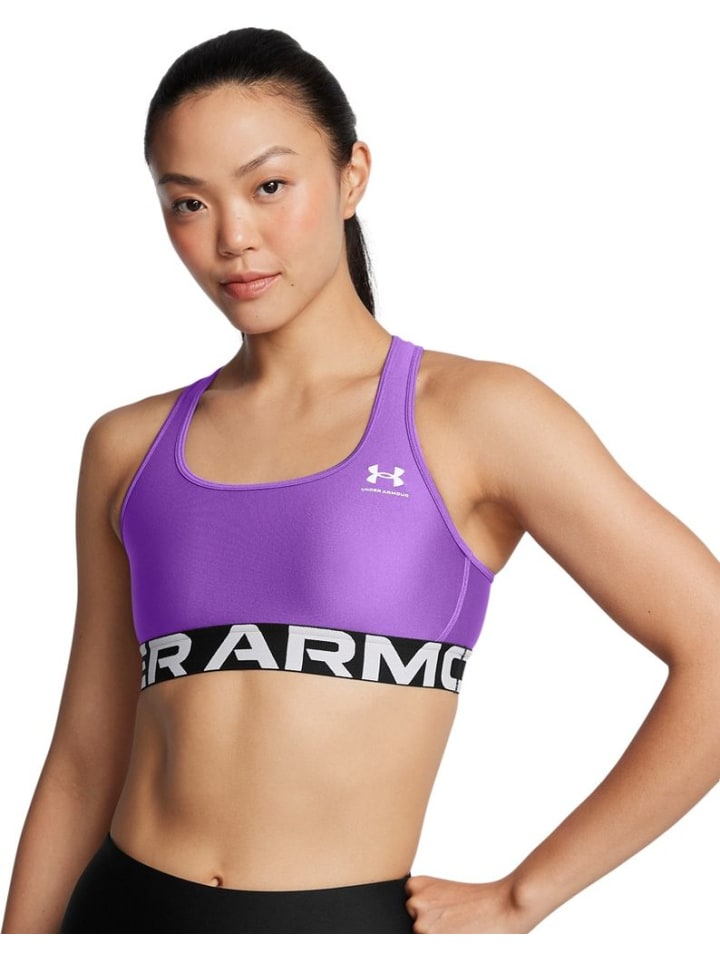 Спортивный бюстгальтер Under Armour, фиолетовый
Спортивный бюстгальтер Under Armour, фиолетовый