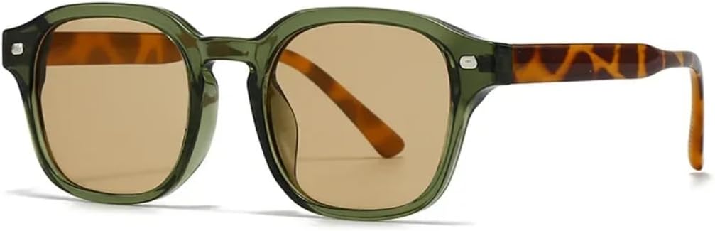 Солнцезащитные очки с защитой UV400 | Маленькая оправа в стиле панк с заклепками | Для женщин и мужчин | Для занятий спортом на открытом воздухе и вождения DSVIGF, Green Champagne
Солнцезащитные очки с защитой UV400 | Маленькая оправа в стиле панк с заклепками | Для женщин и мужчин | Для занятий спортом на открытом воздухе и вождения DSVIGF, Green Champagne