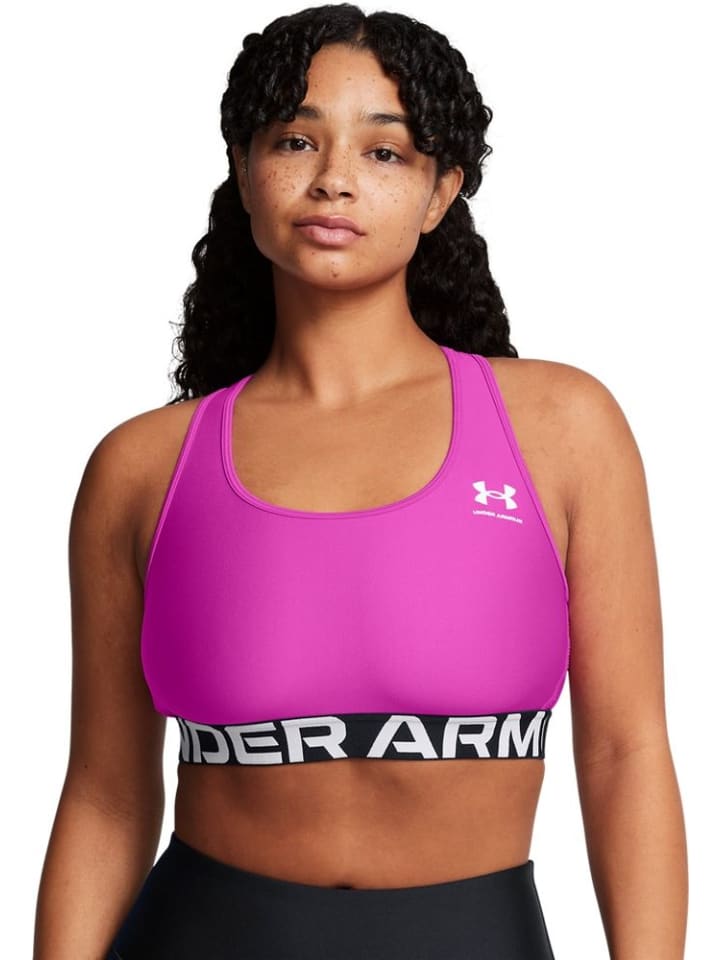 Спортивный бюстгальтер Under Armour, фиолетовый
Спортивный бюстгальтер Under Armour, фиолетовый