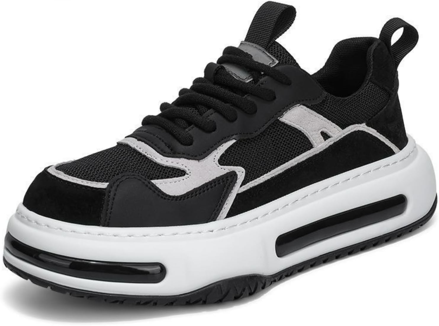 Мужские кроссовки MACEFIL с толстой подошвой, сетчатые, дышащие, легкие, мягкие и комфортные, на платформе, модные, для ходьбы, черный
Мужские кроссовки MACEFIL с толстой подошвой, сетчатые, дышащие, легкие, мягкие и комфортные, на платформе, модные, для ходьбы, черный