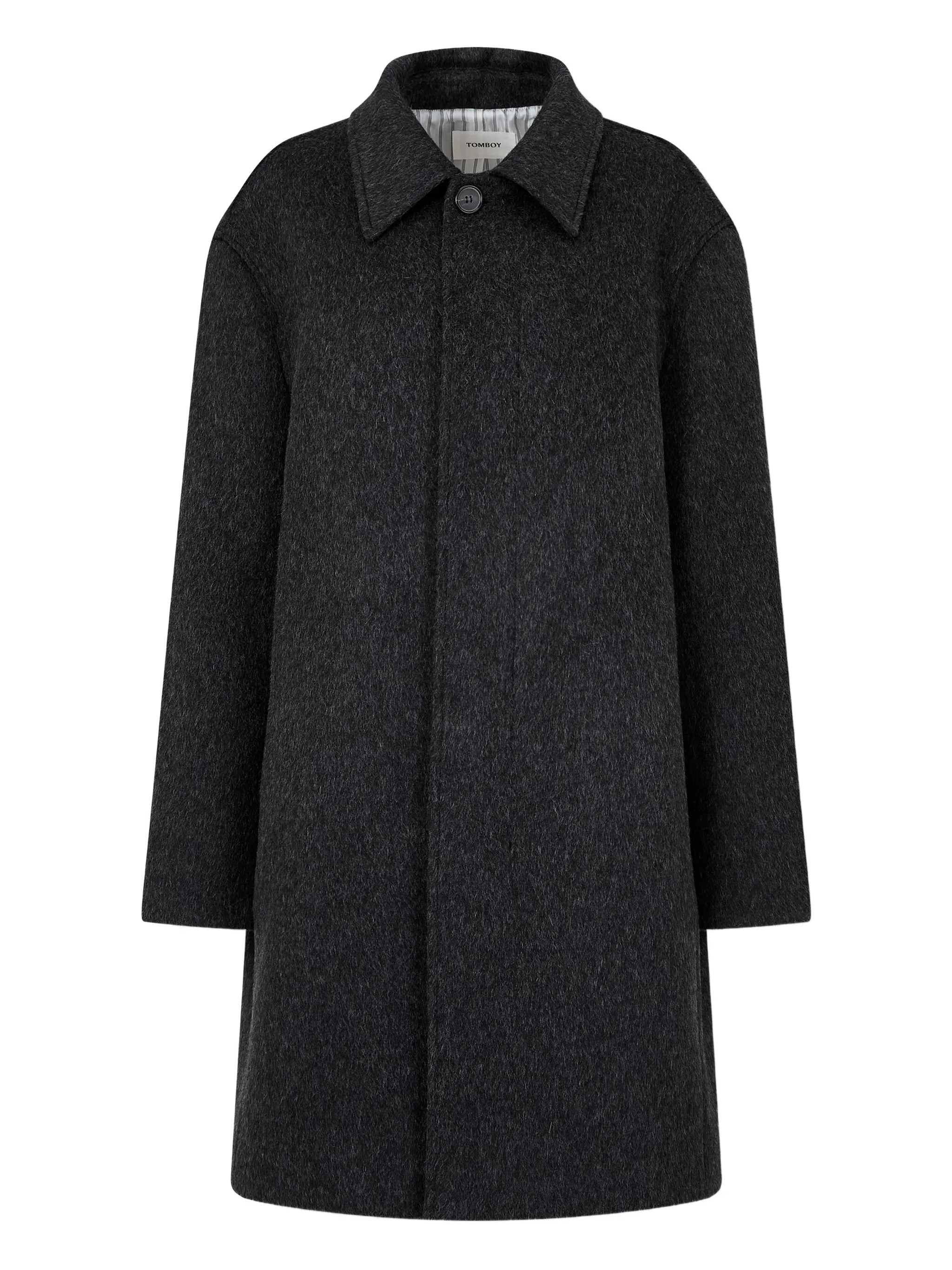 Пальто на потайных пуговицах Studio Tomboy, серый
Пальто на потайных пуговицах Studio Tomboy, серый