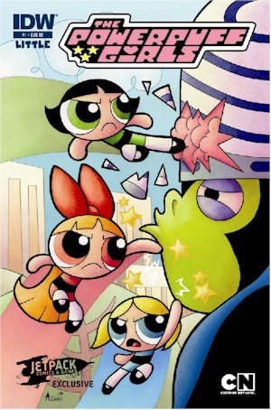Powerpuff Girls 1 Jetpack Edition Variant (IDW Publishing)
Powerpuff Girls 1 Jetpack Edition Variant (IDW Publishing)