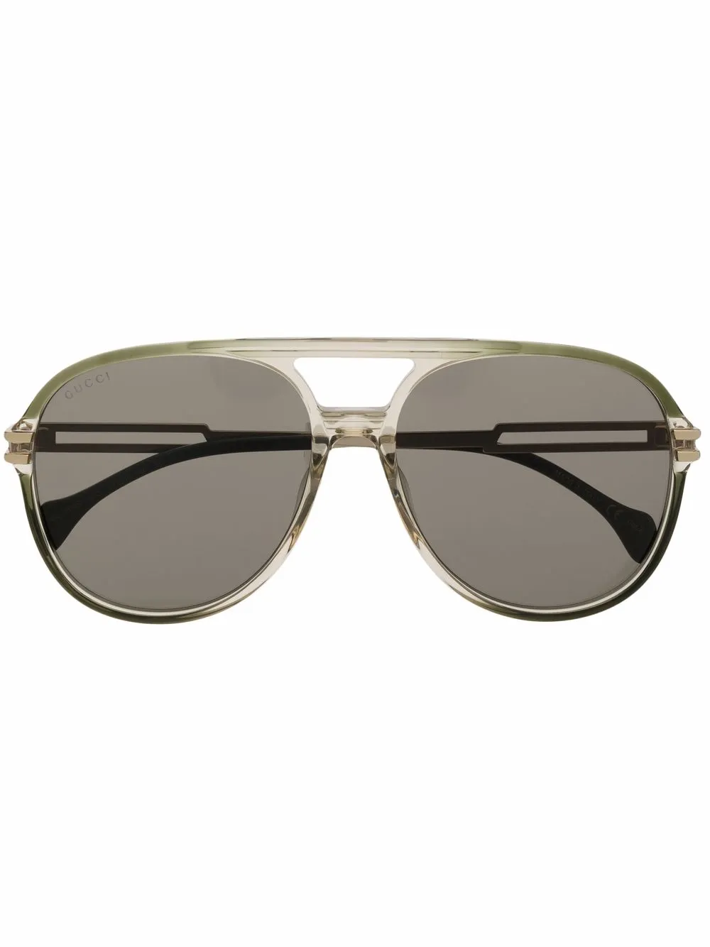 Солнцезащитные очки-пилоты GG1104 GUCCI, зеленый
Солнцезащитные очки-пилоты GG1104 GUCCI, зеленый