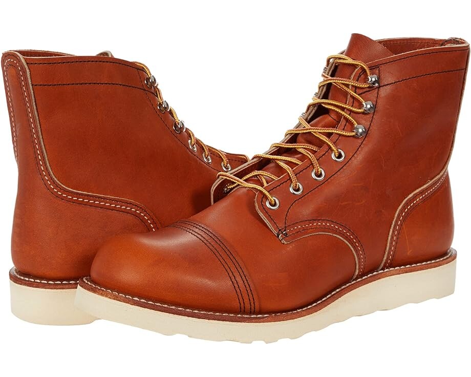 Ботинки Red Wing Heritage Iron Ranger Traction Tred, цвет Oro Legacy
Ботинки Red Wing Heritage Iron Ranger Traction Tred, цвет Oro Legacy