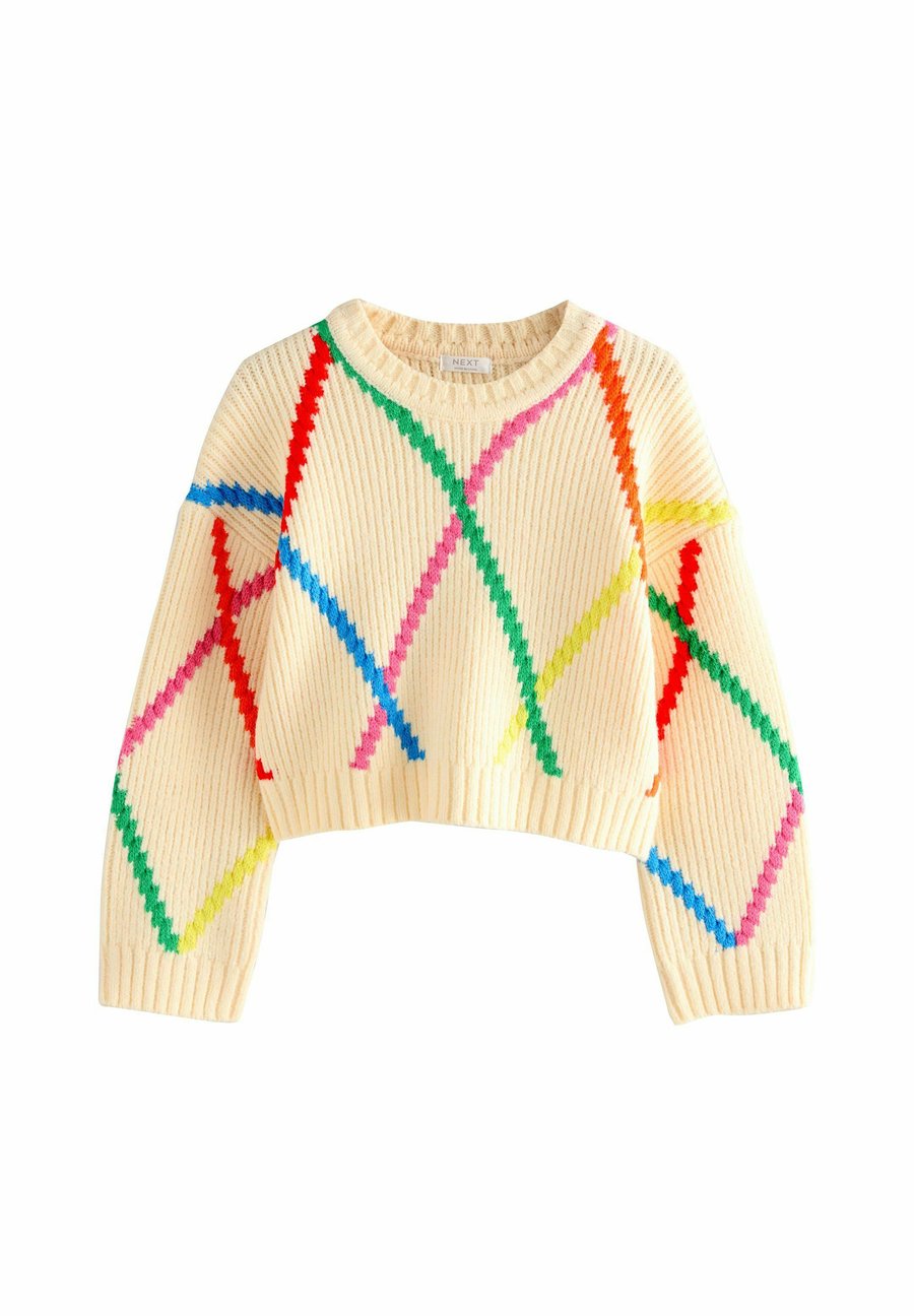 Джемпер Next RAINBOW ARGYLE PATTERN, Ecru/Beige
Джемпер Next RAINBOW ARGYLE PATTERN, Ecru/Beige
