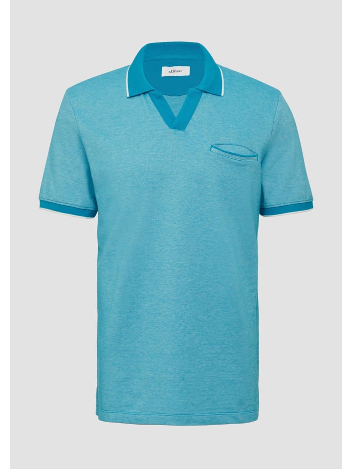Рубашка поло 62W2_пастельно-бирюзового цвета s.Oliver
Рубашка поло 62W2_пастельно-бирюзового цвета s.Oliver