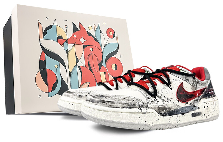 Кроссовки Nike Full Force Skateboarding Shoes Men Low-top Red/Black, белый
Кроссовки Nike Full Force Skateboarding Shoes Men Low-top Red/Black, белый