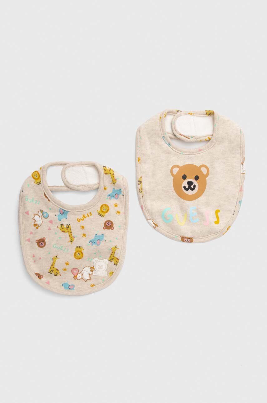 Guess, детские нагрудники, упаковка из 2 шт, бежевый
Guess, детские нагрудники, упаковка из 2 шт, бежевый