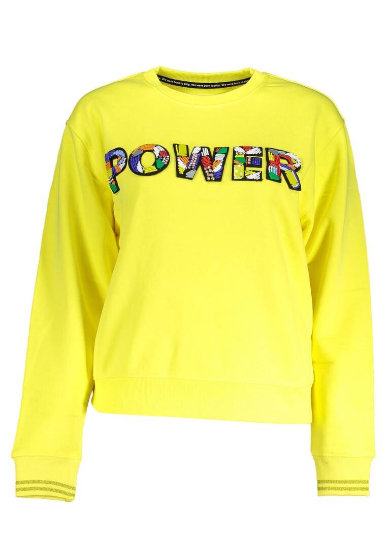 Он хлопковый свитер Desigual, желтый
Он хлопковый свитер Desigual, желтый