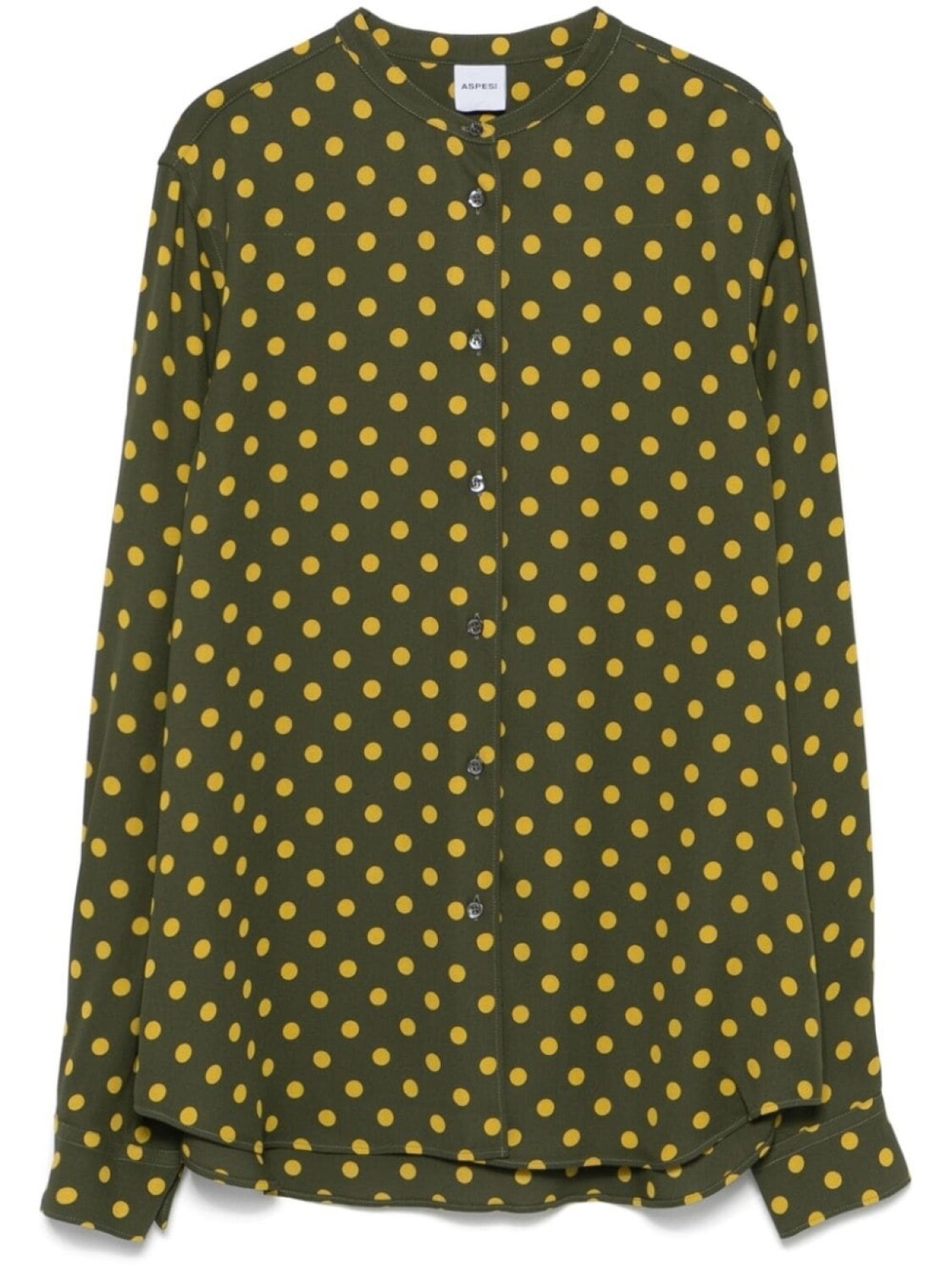 ASPESI рубашка в горох, зеленый 
ASPESI рубашка в горох, зеленый
