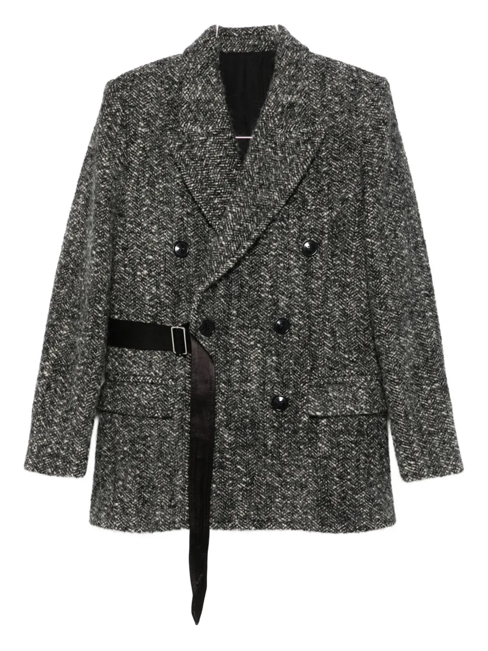 Твидовый пиджак с застежкой на пуговицы и пряжкой ISABEL MARANT, черный
Твидовый пиджак с застежкой на пуговицы и пряжкой ISABEL MARANT, черный