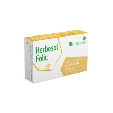HERBOPLANET Herbosol Folic Добавка с фолиевой кислотой 30 таблеток
HERBOPLANET Herbosol Folic Добавка с фолиевой кислотой 30 таблеток