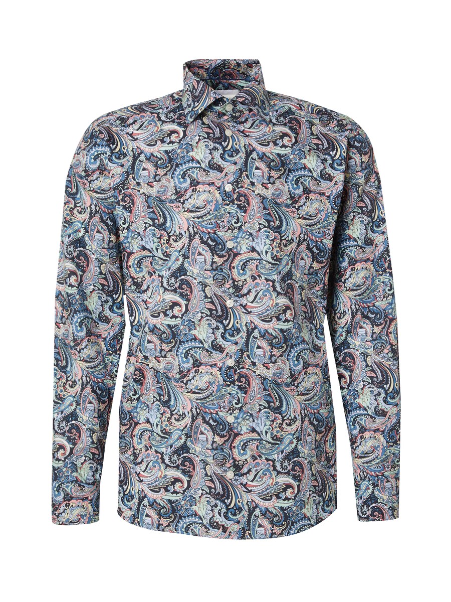 Рубашка обычного кроя на пуговицах ETON, темно-синий/светло-синий
Рубашка обычного кроя на пуговицах ETON, темно-синий/светло-синий