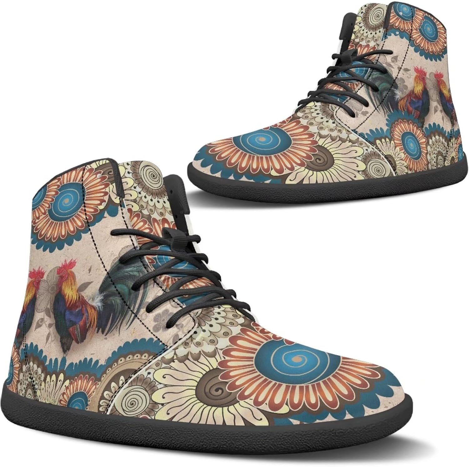 Мужские ботинки без застежек с узором в виде сердца и пальцев, зимние снежные ботинки, теплые ботильоны Pugasmiru, Rooster Boho Flowers Pattern
Мужские ботинки без застежек с узором в виде сердца и пальцев, зимние снежные ботинки, теплые ботильоны Pugasmiru, Rooster Boho Flowers Pattern