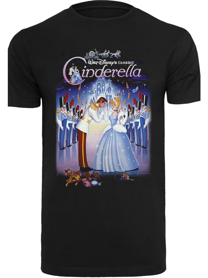 Футболка F4NT4STIC Disney Cinderella Aschenputtel Collage Poster, черный 
Футболка F4NT4STIC Disney Cinderella Aschenputtel Collage Poster, черный