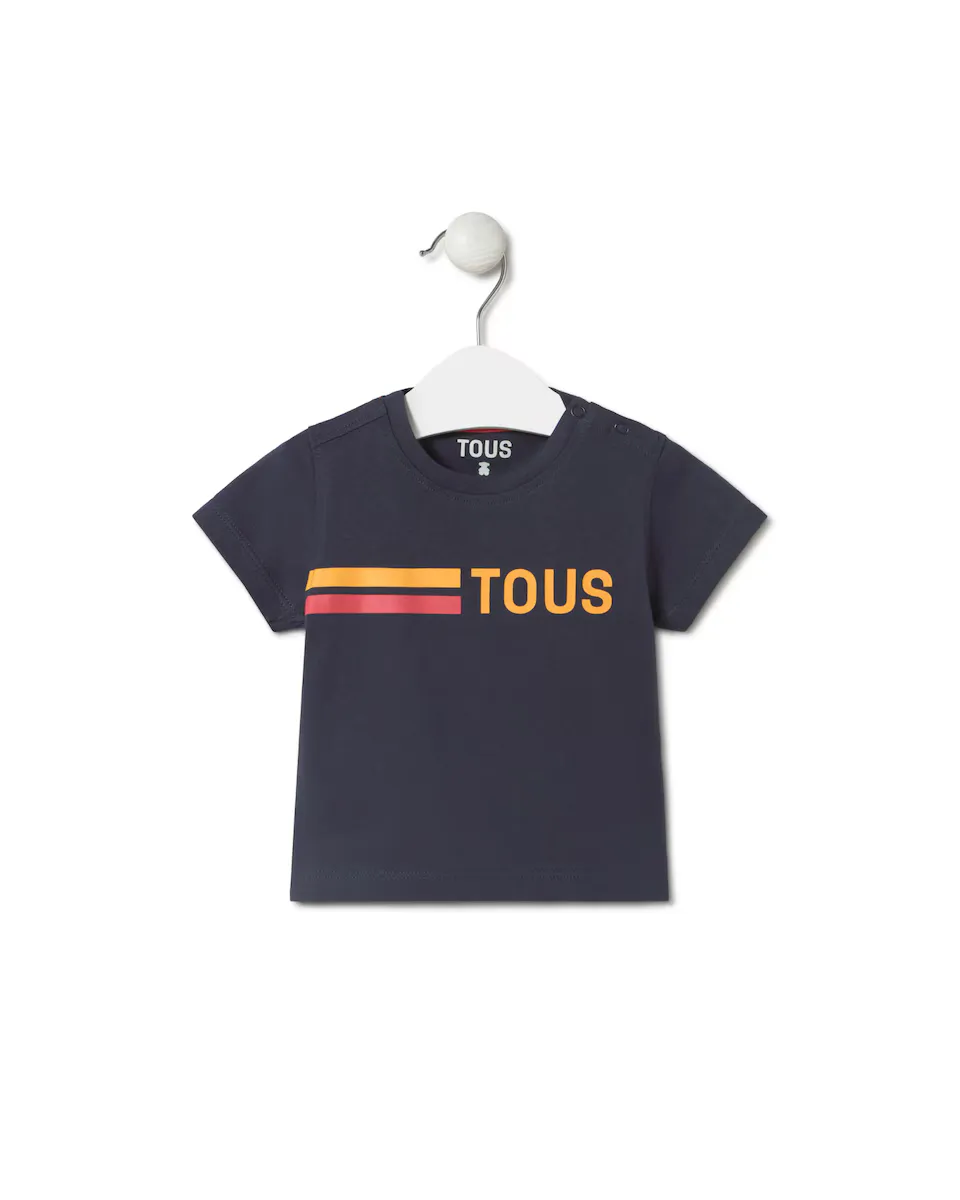 Детская хлопковая футболка с принтом Bold Bear на спине Tous, темно-синий
Детская хлопковая футболка с принтом Bold Bear на спине Tous, темно-синий