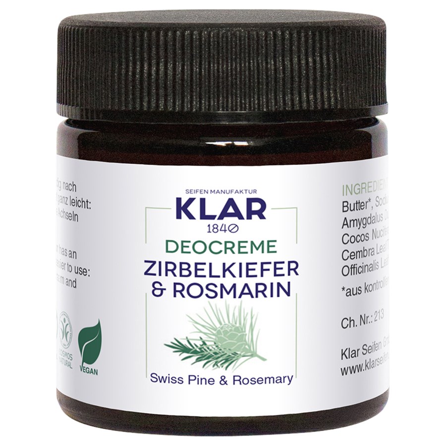 Дезодорант zirbelkiefer & rosmarin Klar Seifen, объем 30 мл
Дезодорант zirbelkiefer & rosmarin Klar Seifen, объем 30 мл