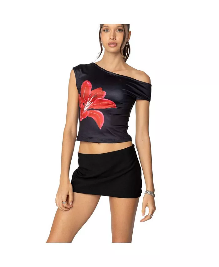 Женский асимметричный топ Firelily Edikted, черный
Женский асимметричный топ Firelily Edikted, черный