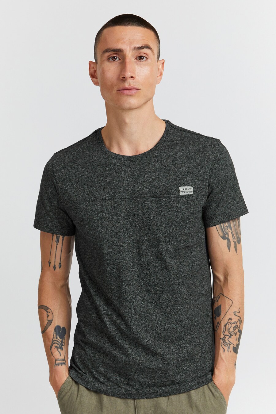 Футболка 11 Project, Grey/Light grey 
Футболка 11 Project, Grey/Light grey