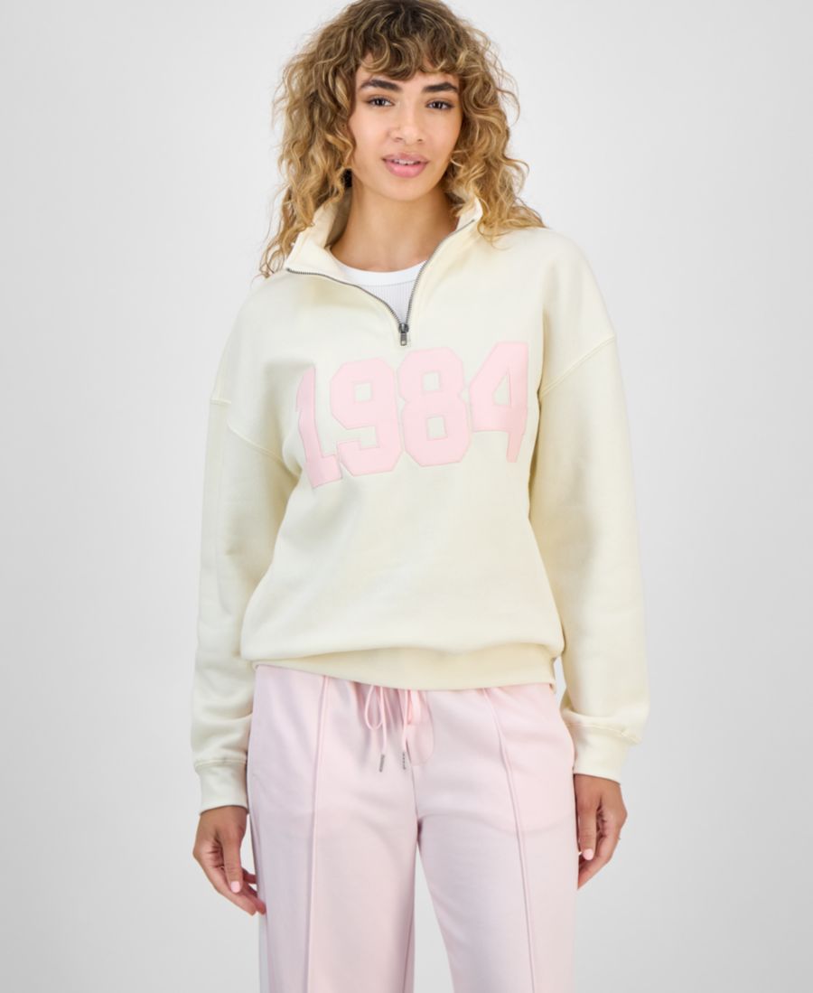 Детская толстовка с приспущенными плечами и застежкой-молнией до середины груди Hippie Rose, White 1984
Детская толстовка с приспущенными плечами и застежкой-молнией до середины груди Hippie Rose, White 1984