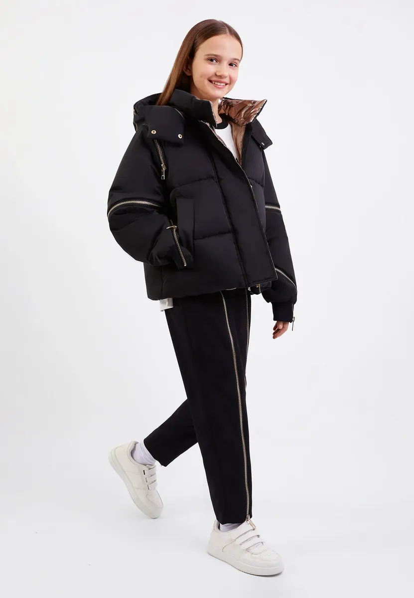 Гулливер уличная куртка "ватник" с оригинальным дизайном Gulliver, черный
Гулливер уличная куртка "ватник" с оригинальным дизайном Gulliver, черный