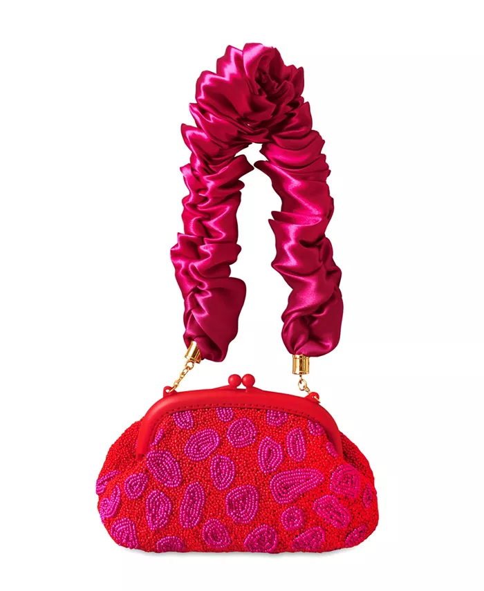 ARNOLDI Клатч с ручной вышивкой бисером In Brunna.co, розовый
ARNOLDI Клатч с ручной вышивкой бисером In Brunna.co, розовый