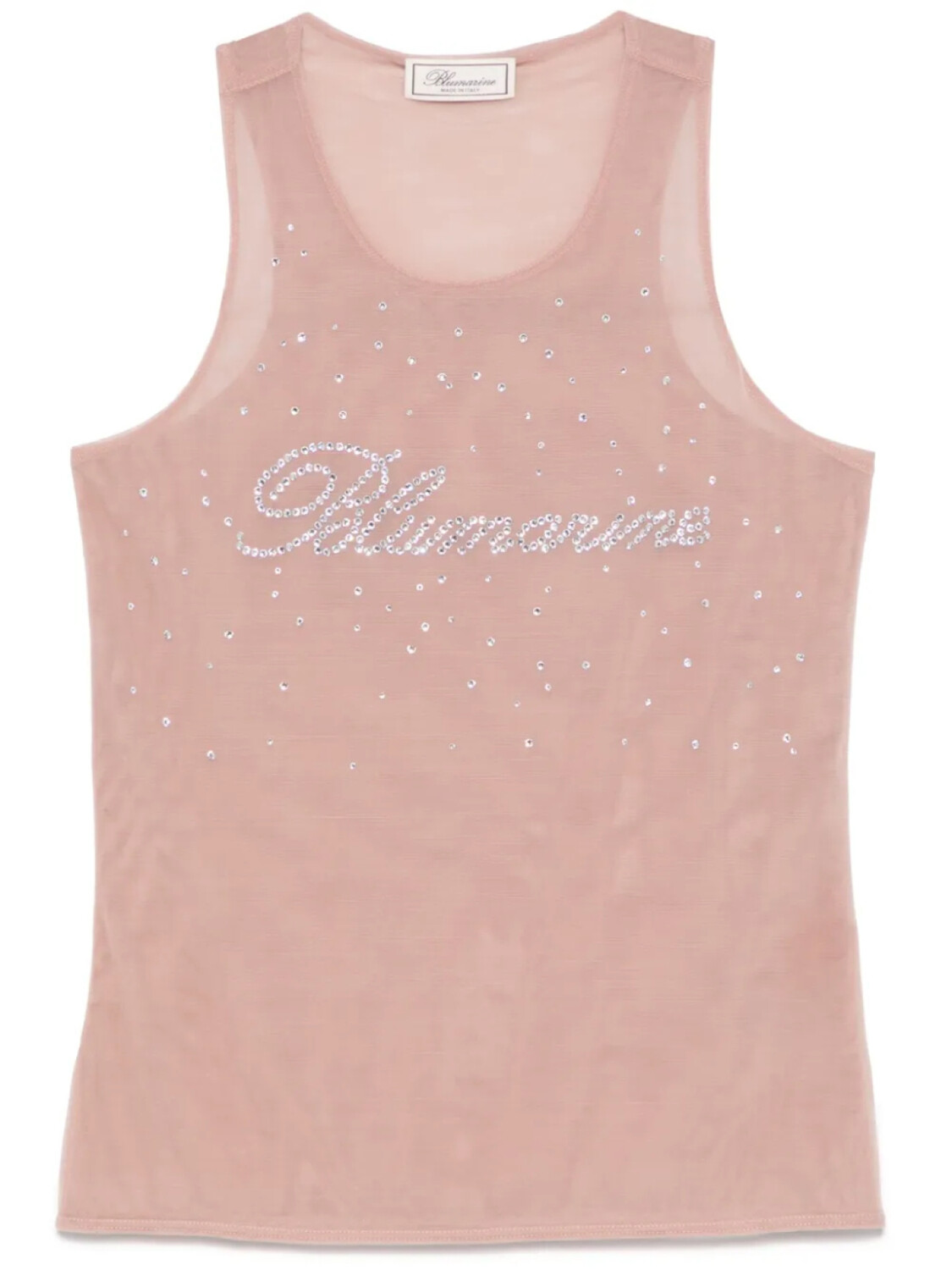 Blumarine топ с логотипом, коричневый
Blumarine топ с логотипом, коричневый