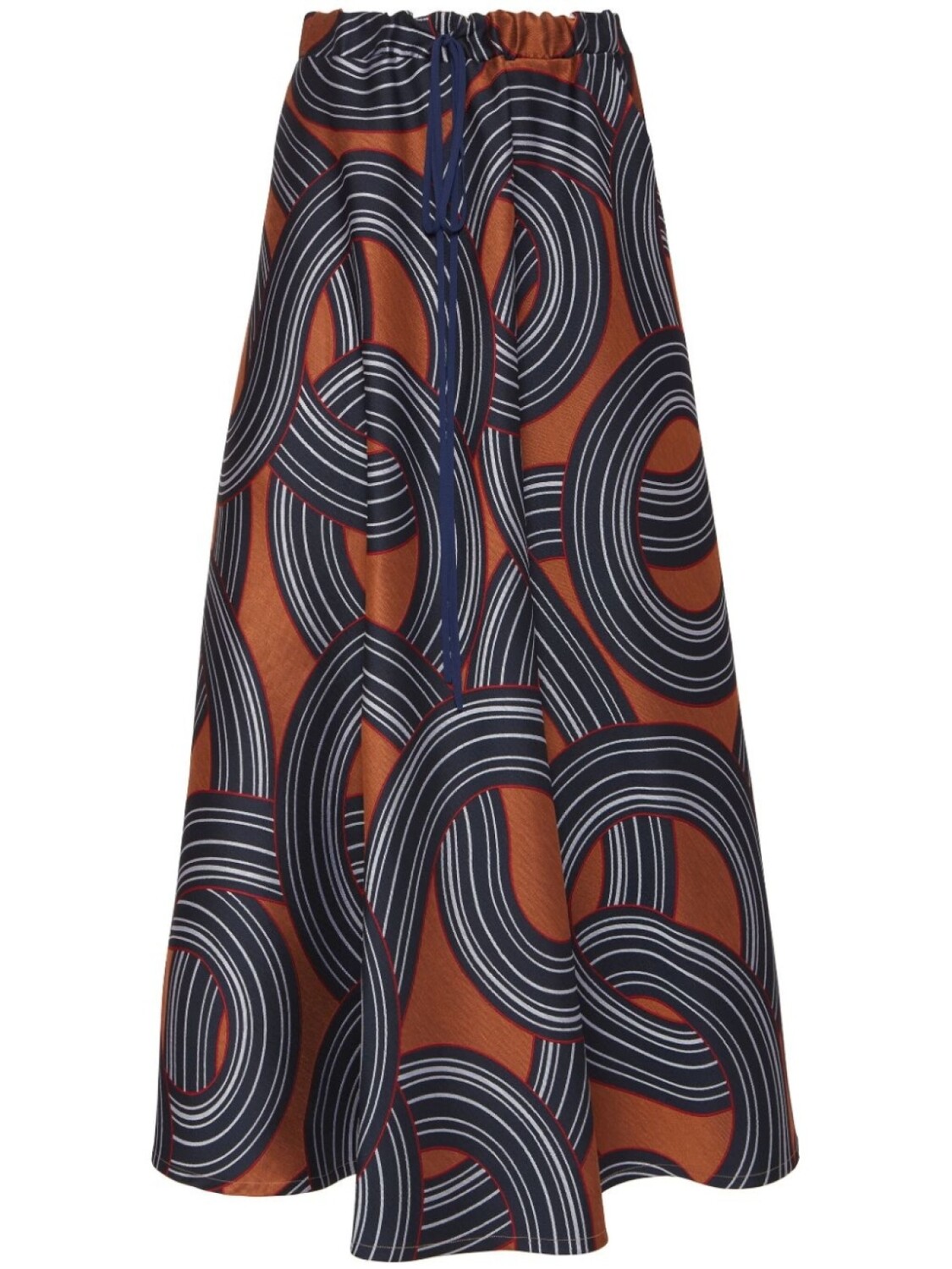 La DoubleJ жаккардовая юбка миди, синий
La DoubleJ жаккардовая юбка миди, синий