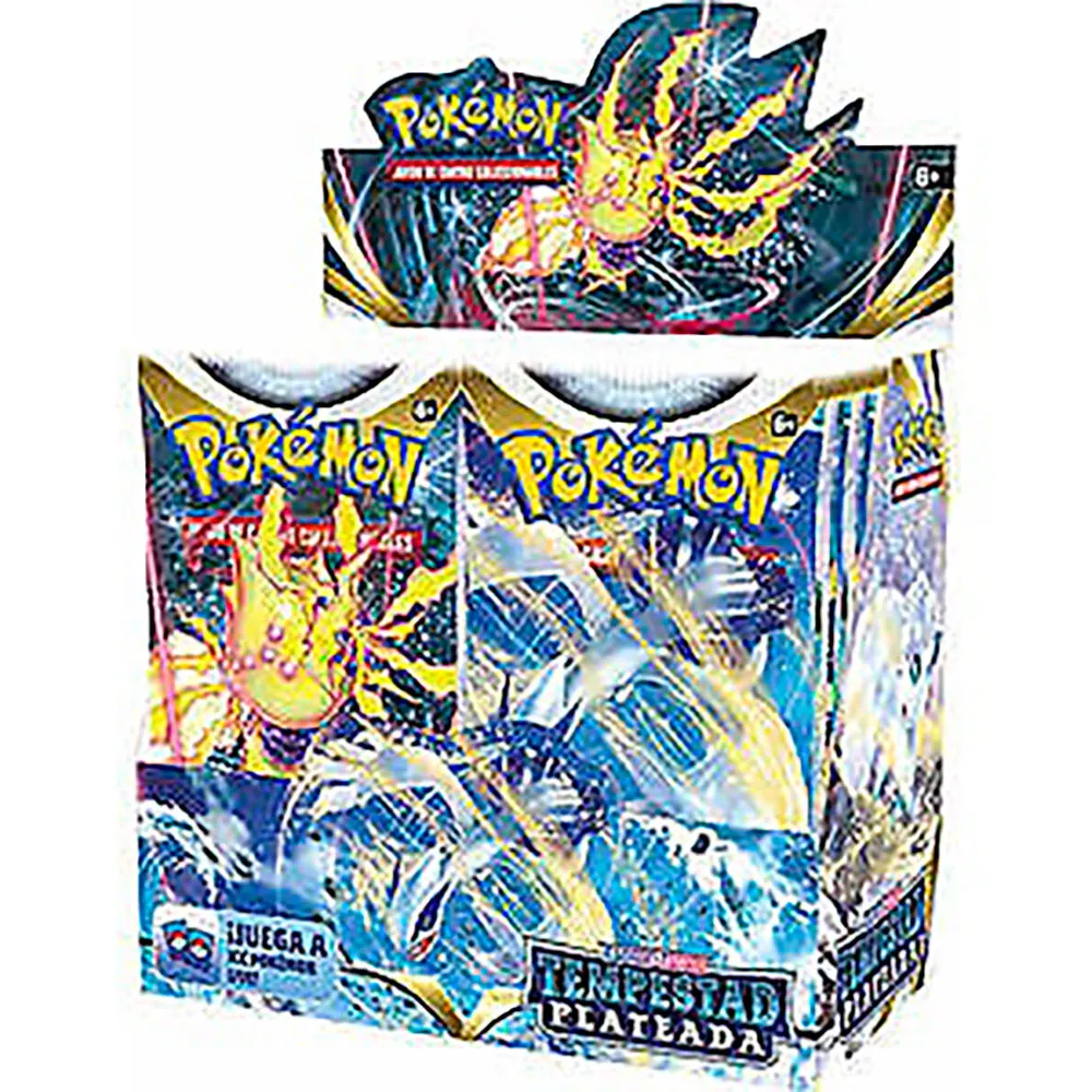 Набор коллекционных карточек Pokemon Trading Card Game Sword & Shield Silver Tempest Booster Box (на испанском языке), мультиколор
Набор коллекционных карточек Pokemon Trading Card Game Sword & Shield Silver Tempest Booster Box (на испанском языке), мультиколор