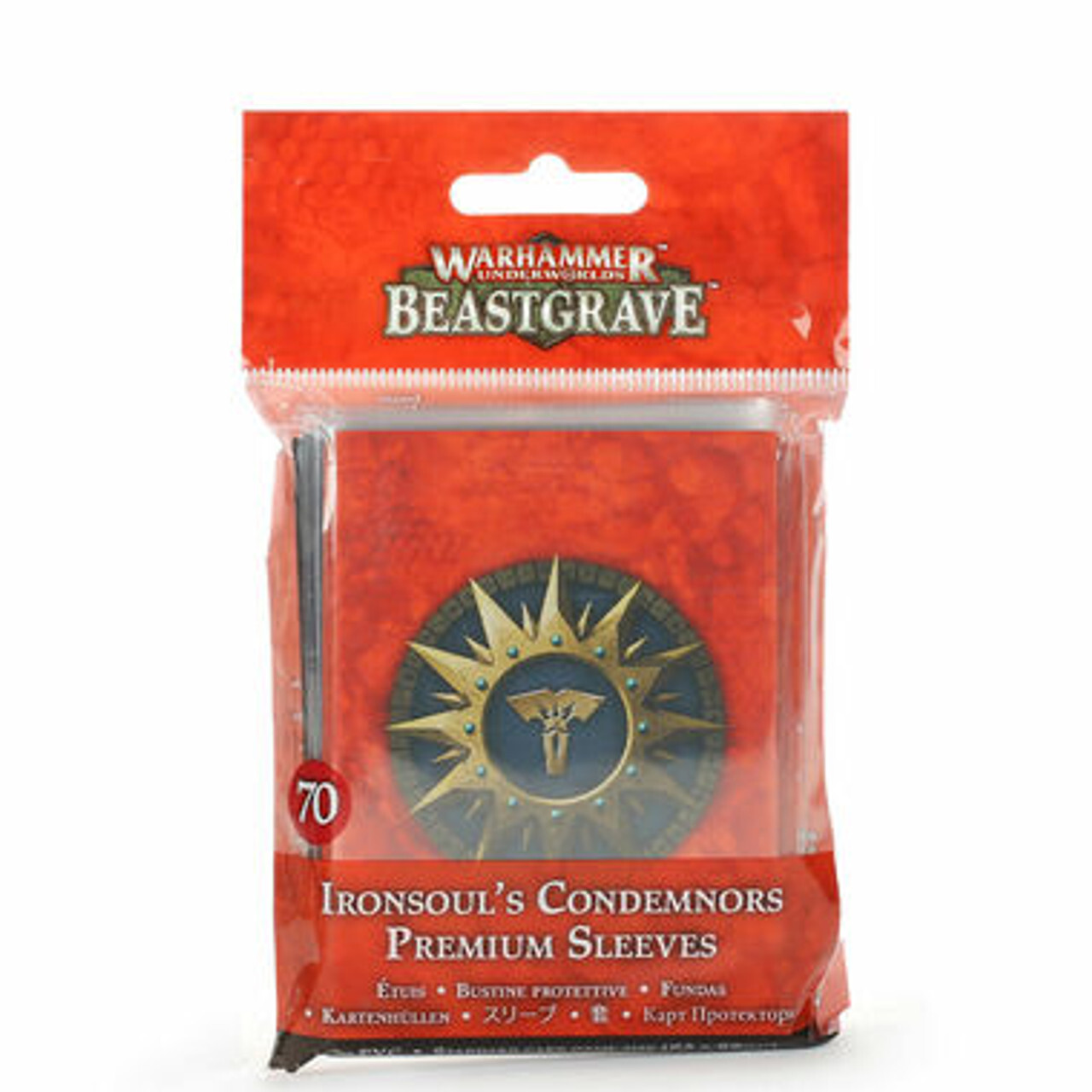 Аксессуары Warhammer Underworlds: Beastgrave - Ironsoul’s Condemnors Premium Sleeves
Аксессуары Warhammer Underworlds: Beastgrave - Ironsoul’s Condemnors Premium Sleeves