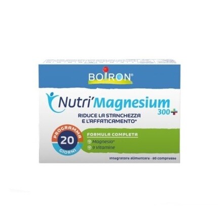 BOIRON Nutri Magnesium 300+ Магниевая добавка 80 таблеток
BOIRON Nutri Magnesium 300+ Магниевая добавка 80 таблеток